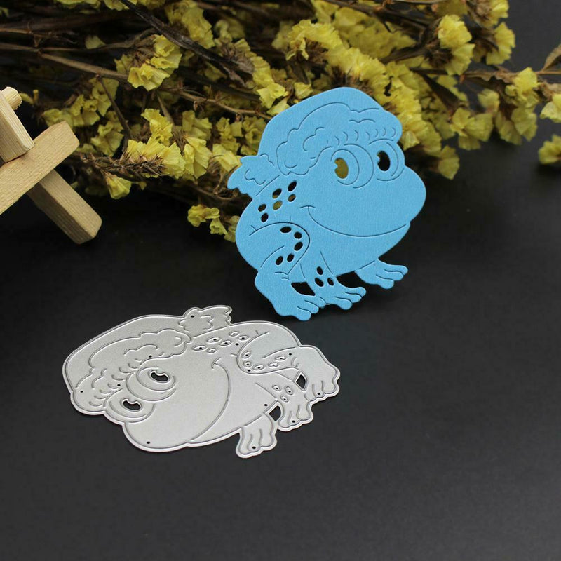 Animal Metal Stencil Cutting Die DIY Scrapbooking Frog Paper Card Craft
