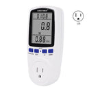 Plug in Power Meter Electricity Analyzer Monitor Voltage Wattmeter (US) A