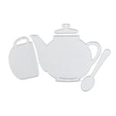 Teapot And Teacup Metal Cutting Dies Stencil For Diy Scrapbooking Album Card ME