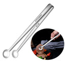 Non Slip Stainless BBQ Buffet Kitchen Food Tong Clip Kitchen Gadget