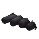 4X Neoprene DSLR Camera Lens Soft Protector carry Pouch Bag Case Set S M L XL 3C
