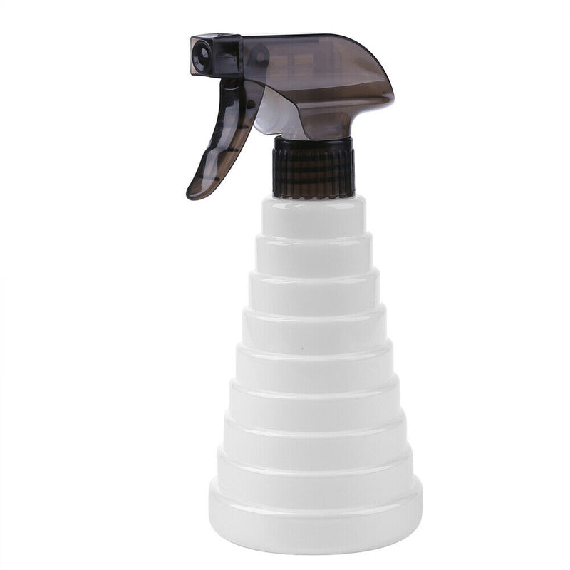 400ml Hair Spray Empty Bottle Mist Sprayer Salon Barber Gadgets (White) A