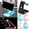 1x Universal Desk Stand Mobile Phone Tablet Holder Adjustable Foldable Portable