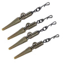20pc Quick change swivels carp safety lead weights Fishing BIN clips Tack E Y7D0