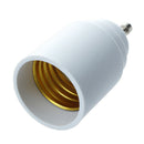 2 Packs White LED Light GU10 to E27 Plug Adapter Q4N9