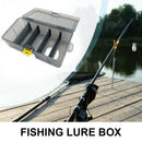 Plastic Fishing Tackle Boxes Double Layer Fishing Bait Lure Storage Case