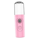 2Pieces 30mL Portable Facial Humidifier USB Moisture Mist Face Sprayer