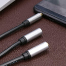 3.5mm Male to 2 Female Headphone Splitter Audio Cable Adapter for Phone