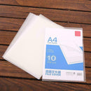 10Pcs Office PP Transparent File Cover A4 File Bag Bag Organizer For Docume S4Z5
