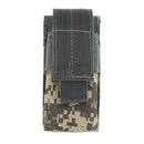 2 Pieces Molle Single Magazine Flashlight Utility Pouch Belt Holster Holder