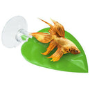 2 Pack Betta Hammock, Betta Fish Leaf Pad, Plastic Aquarium Plants With Suc J2M3