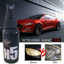 Car Headlight Maintenance Clean Kit Retreading Agent Repair 50ML Spray Poli Q9H4