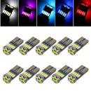 10pcs Car Interior Dome Light Bulbs High Brightness Plug and Play 10X24MM