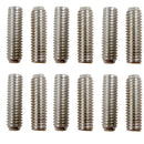Pack of 12 Iron Bridges Tailpiece Saddle Height Adjustment Screws