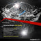 Nighteye H11 H8 H9 160W LED Fog Light Bulb Car Driving Lamp DRL 6500K HID White-