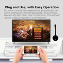 Wireless 2.4GHz WiFi HDMI Media Video Streamer Receiver Dongle Player 1080P HD