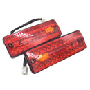 12V DC LED Rear Tail Light Brake Turn Signal Reverse Lamp For Electric-Tricycl3C