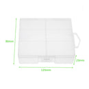 Transparent Battery Storage Case Container for Maximum 24 X AA Batteries