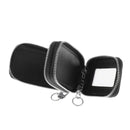 Mens PU Leather Car Key Case Key Holder Key Organizer Wallet Black