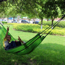 Portable Outdoor Garden Hammock Hang Bed Travel Camping Swing Hiking Canvas