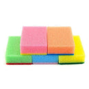 1PC Cleaning Sponge Brush 9*6*3CM Random color Y7X0 F1V0