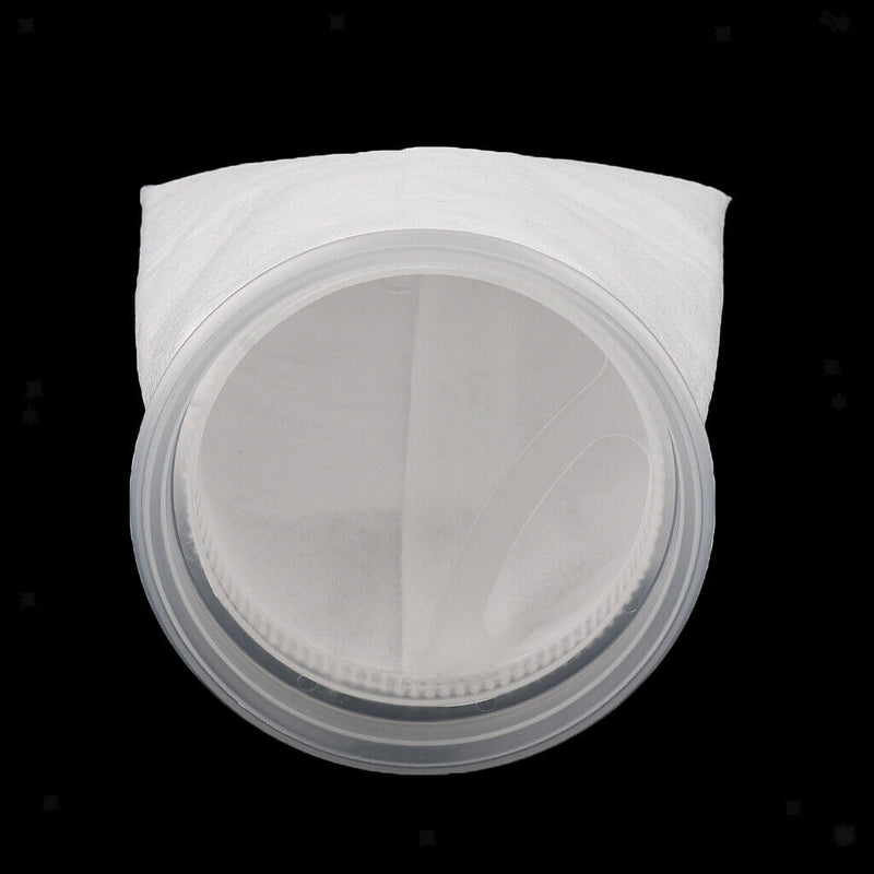 10pcs 100um Aquarium Tank Filter Bag Fish Tank Felt Filter Sock inch Ring Dia.