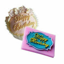 Happy Birthday Fondant Cake Chocolate Mould Sugarcraft Cupcake_Decorating Pretty