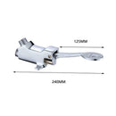 Foot Pedal Control Valve Faucet Vertical Basin Kitchen Bathroom Sink Taps X1B7