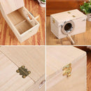 Solid Wooden Bird Feeder Budgerigar Parrot Breeding Box Bird Nest Cage Incu
