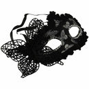 Black Butterfly decoration Sexy Women Venetian Hollow Masquerade Eye Face M