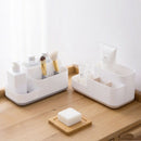 4X(Plastic Makeup Organizer Bathroom Storage Box Jewelry Storage Box OfficeT7E8)