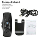 Hand Free BT 5.0 MP3 Player Multipoint Speakerphone Visor Sun Bluetooth Car N7E2