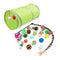 21pcs/set Funny Pet Cat Tunnel Cats Cave Kitten Stick False Mouse Ball Toys A