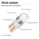 2x High Power T10 3030 LED White Dome Map Interior Light Side Bulbs 168 194 175