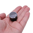 Aluminum alloy knob for volume control, 23 x 17mm, black Z6K1