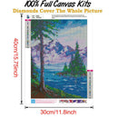 5D DIY Full Drill Diamond Painting Scenery Cross Stitch Mosaic Kit (B259)