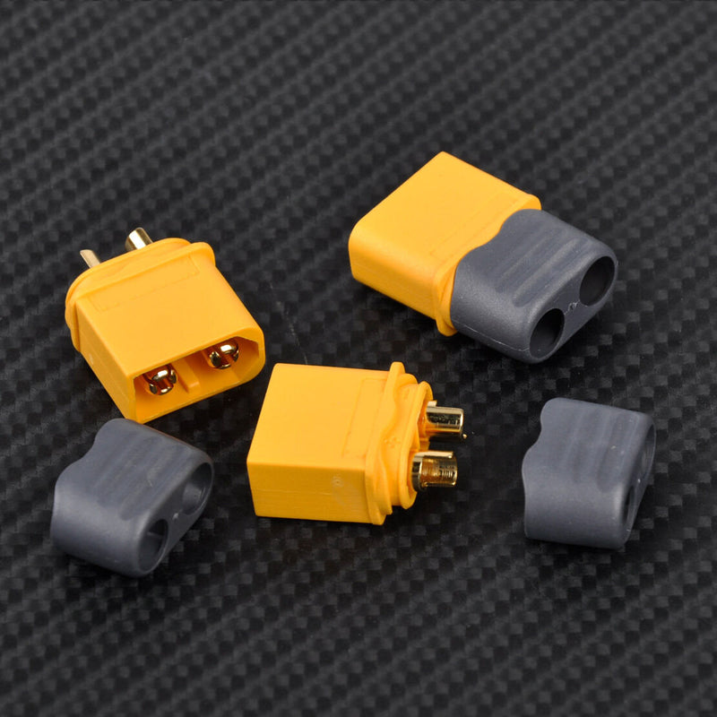 10Pairs XT60 Male & Female Bullet Connectors with Plugs fit for RC Lipo Battery