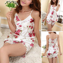 Women Set Cami Sleepwear Summer Pajamas Pyjamas Shorts Tops Nightwear Ladies