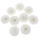 10-Pack Artificial Chrysanthemum Flower Bouquet Wedding Decor Beige