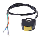 DC 12V 7/8" Motorcycle Handlebar On/Off Switch for LED Headlight Fog Light Lamp