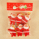 6pcs Christmas Santa Claus Ornaments Festival Party Tree Hanging Decorationâ„–[