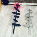 DIY Route Sign Cutting Dies Stencil Scrapbooking Embossing Template Craft