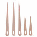 5PCs Wooden Weaving Tapestry Darning Knitting Sewing Needle Big Eye Yarn To lj