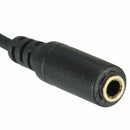 90 degree right angled 3.5mm 4 poles Audio Stereo Male to Female Extension
