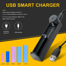 18650 Lithium Battery Charger 26650 21700 18340 C1 Smart NiMH Battery Charger