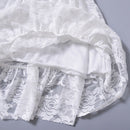 New Autumn Girls Princess Dress Long Sleeve Lace Hollow Elegant Cute ChildreE3K6