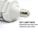 45W Led Bulb Smd2835 228Leds Super Bright Foldable Fan Blade Angle Adjustab