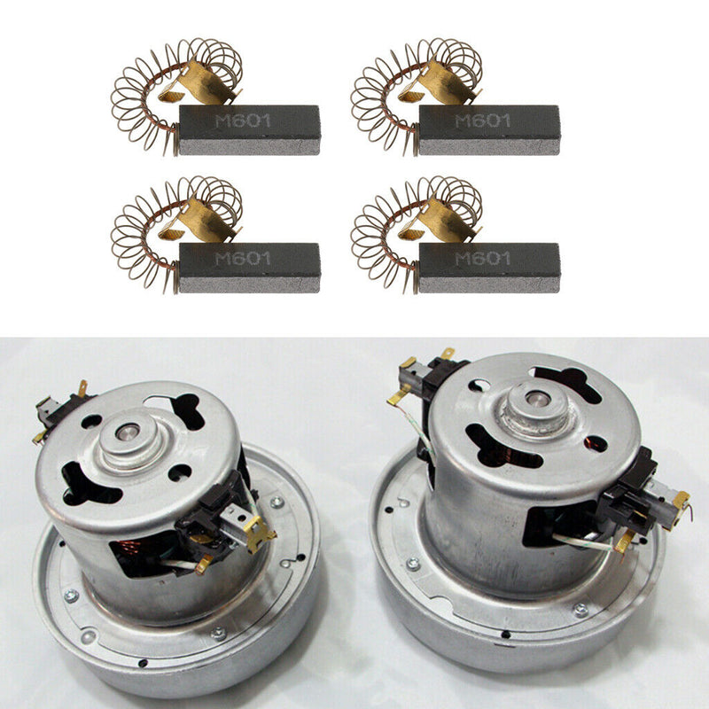 Hairdryer Motor Accessories - 2Pair Carbon Brushes Replacement Easy Change for