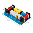 120W 3-Way HiFi Speaker Frequency Divider TweeterWoofer Crossover Filter