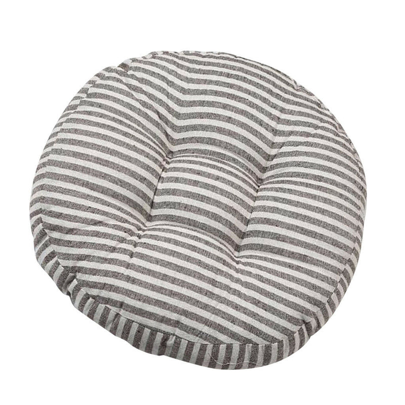 45cm Tatami Cushion Handmade Pillow Floor Chair Seat, Cotton, Coffee Strips